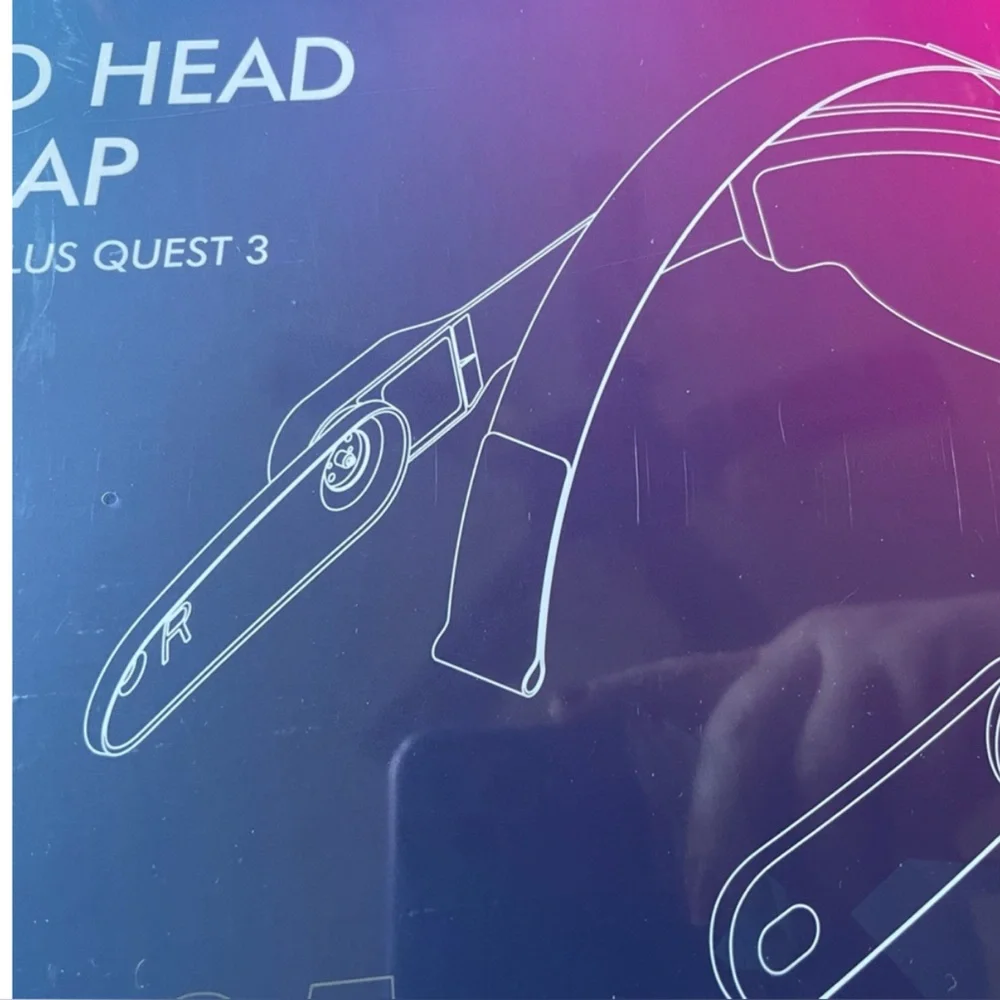Head Strap Compatible with Meta Oculus Quest 3, Adjustable Elite Strap gaming